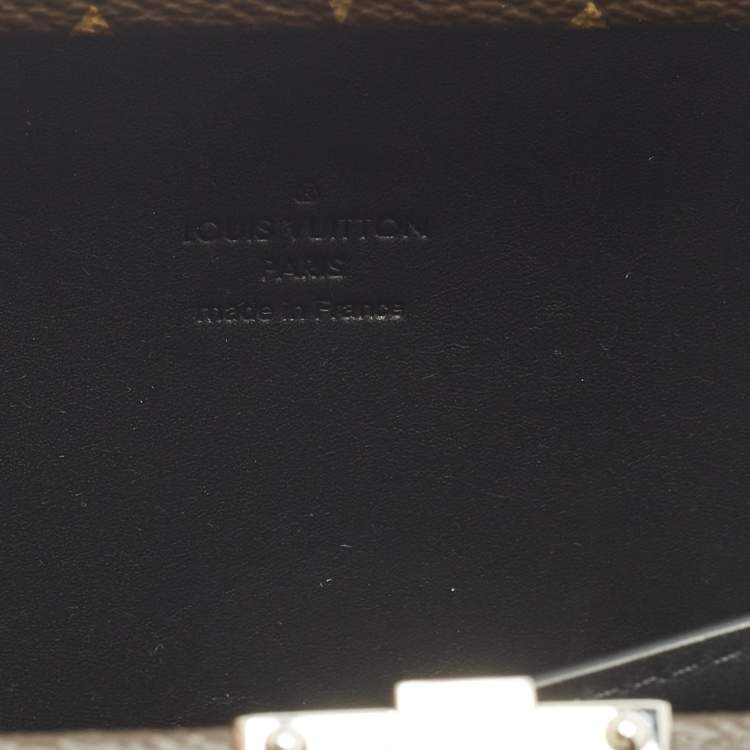 Pre Owned Louis Vuitton Neo Monogram Macassar Canvas Wallet Trunk