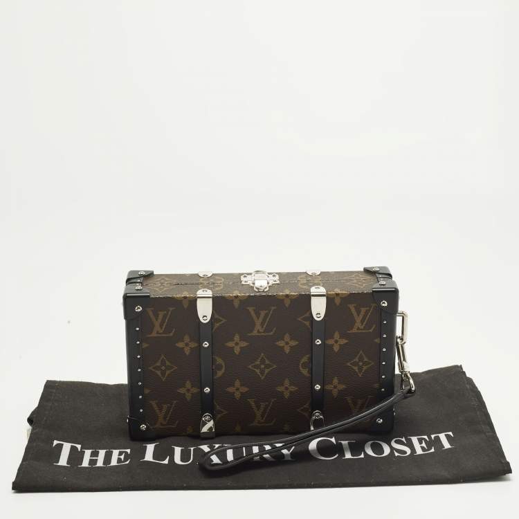Pre Owned Louis Vuitton Neo Monogram Macassar Canvas Wallet Trunk