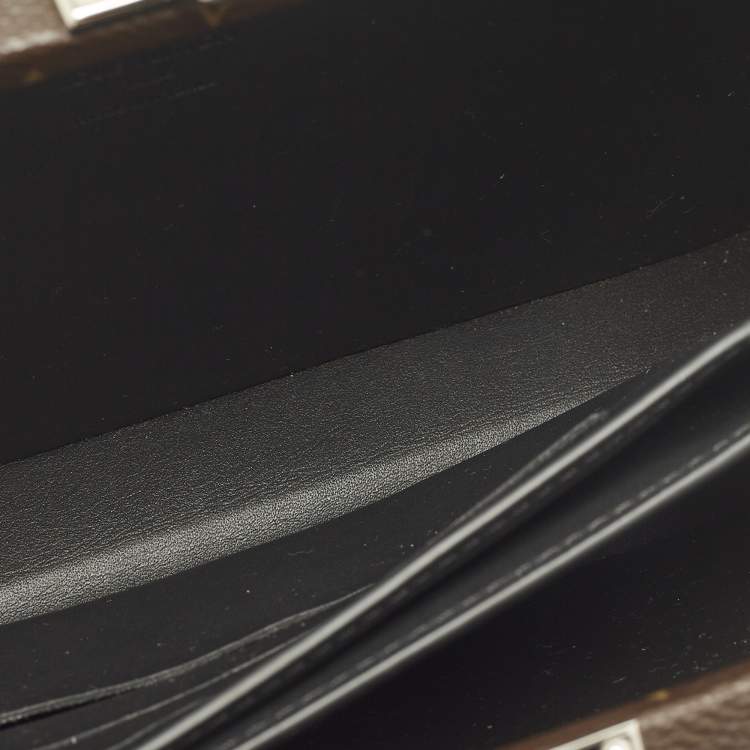 Pre Owned Louis Vuitton Neo Monogram Macassar Canvas Wallet Trunk