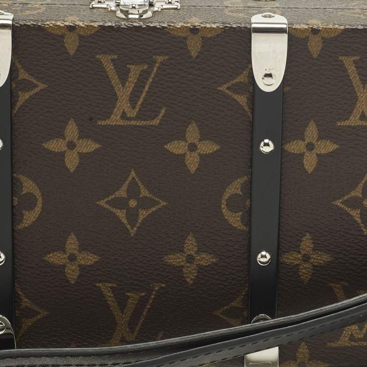 Pre Owned Louis Vuitton Neo Monogram Macassar Canvas Wallet Trunk