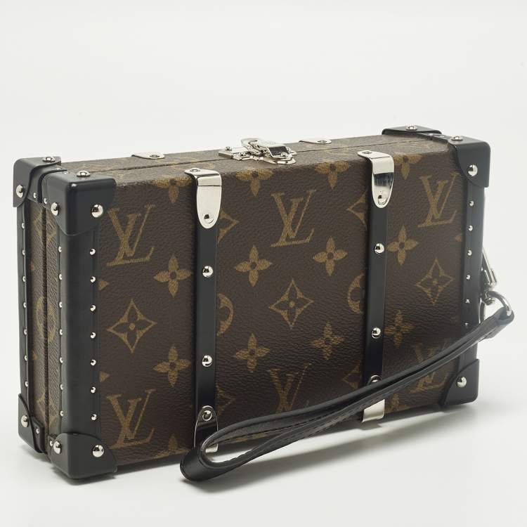 Pre Owned Louis Vuitton Neo Monogram Macassar Canvas Wallet Trunk