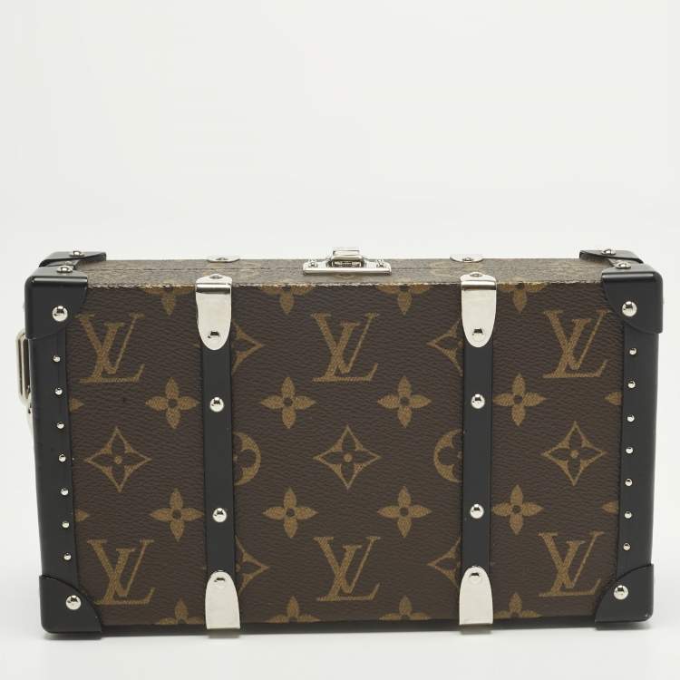 Pre Owned Louis Vuitton Neo Monogram Macassar Canvas Wallet Trunk