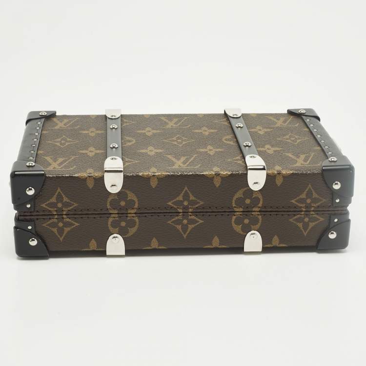 Pre Owned Louis Vuitton Neo Monogram Macassar Canvas Wallet Trunk