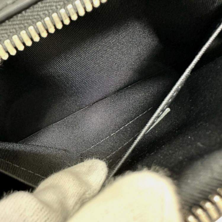 Pre Owned Louis Vuitton Monogram Macassar Biker Messenger Shoulder Bag Canvas Brown