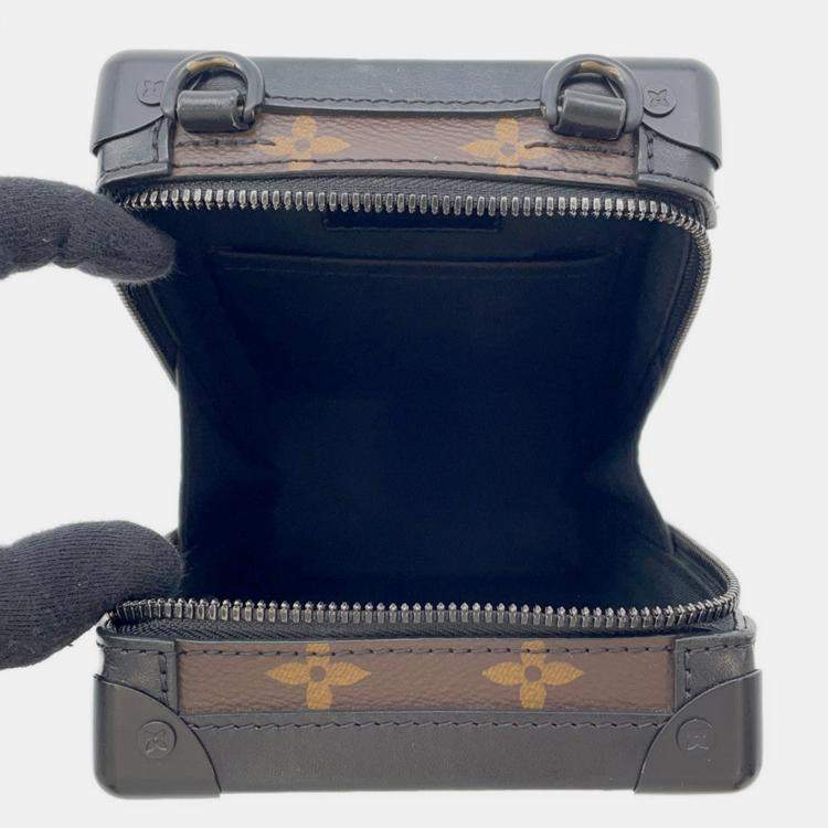 Pre Owned Louis Vuitton Vertical Soft Trunk Noir Monogram / Toughtage