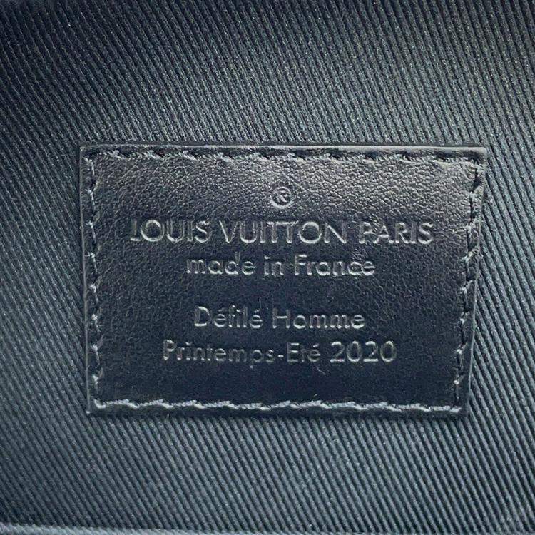 Pre Owned Louis Vuitton Vertical Soft Trunk Noir Monogram / Toughtage