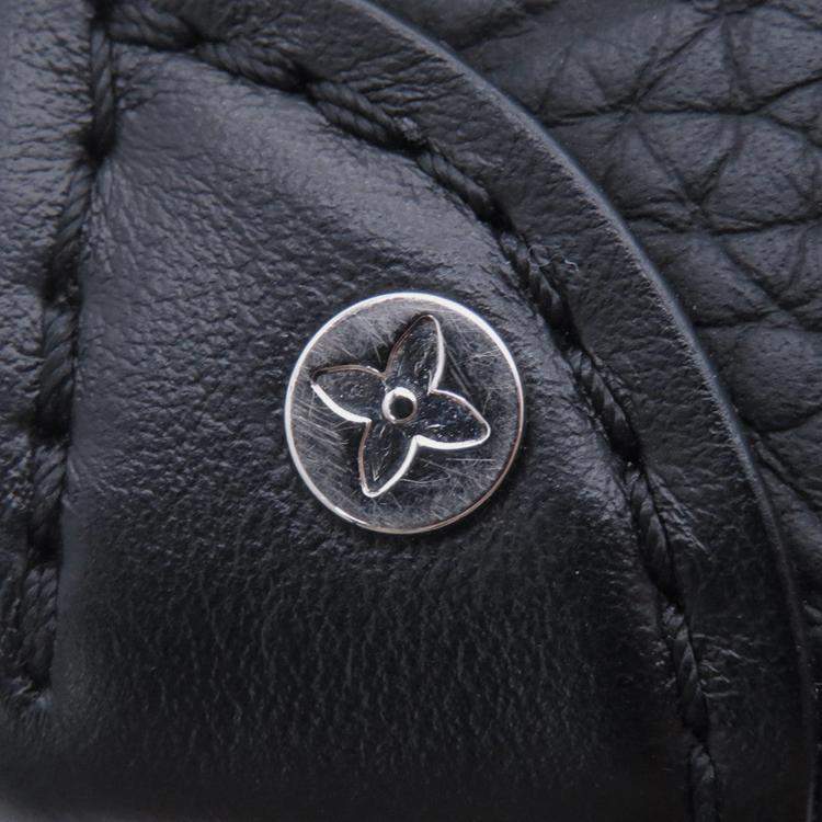 Pre Owned Louis Vuitton Steamer Wearable Wallet Noir Monogram Taurillon