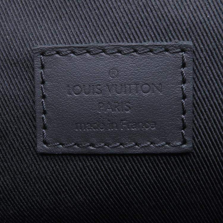 Pre Owned Louis Vuitton Steamer Wearable Wallet Noir Monogram Taurillon