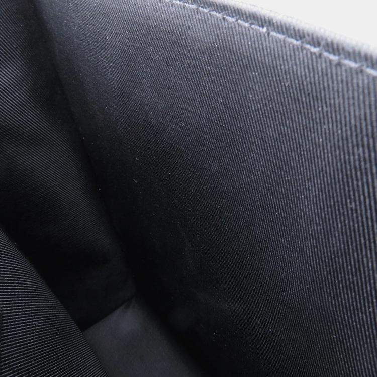 Pre Owned Louis Vuitton Sac Plat Noir Monogram Eclipse Size Mini