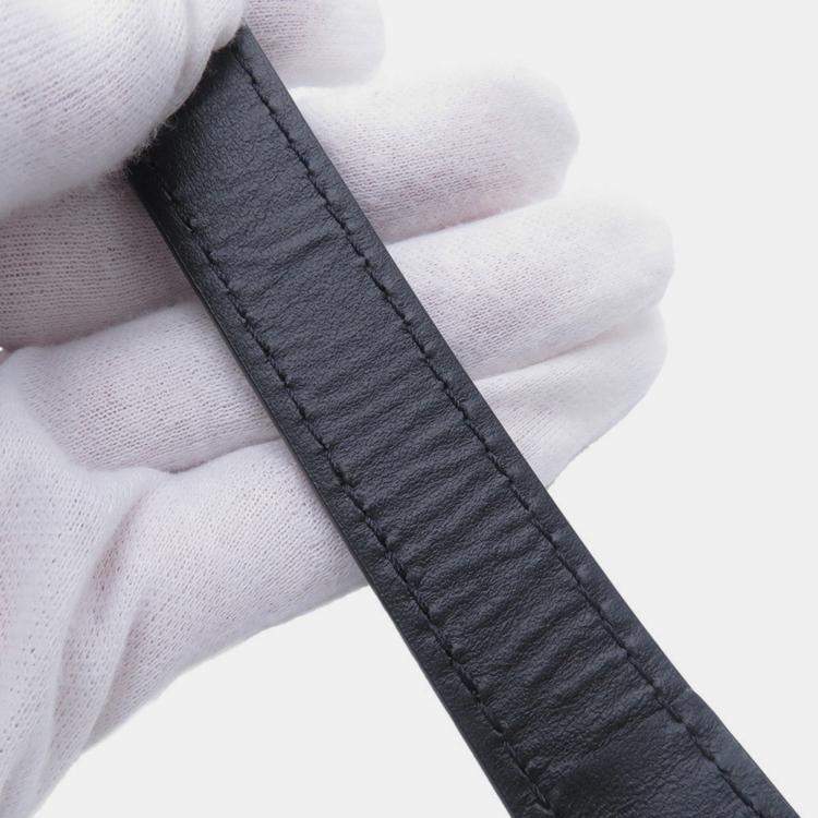 Pre Owned Louis Vuitton Sac Plat Noir Monogram Eclipse Size Mini