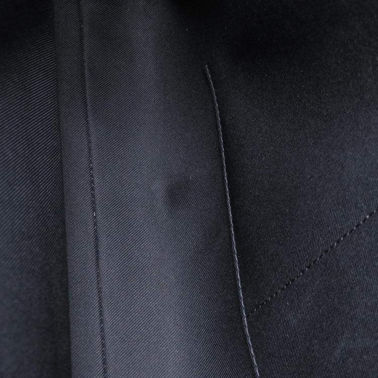 Pre Owned Louis Vuitton Sac Plat / Horizontal Zip Noir Monogram Eclipse