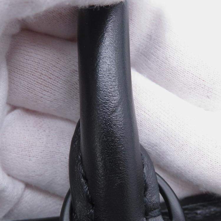 Pre Owned Louis Vuitton Sac Plat / Horizontal Zip Noir Monogram Eclipse