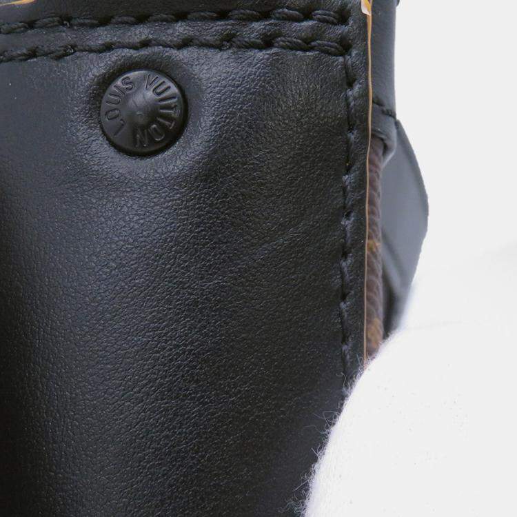 Pre Owned Louis Vuitton Trio Messenger Brown/Orange/Black Monogram Macassar Canvas