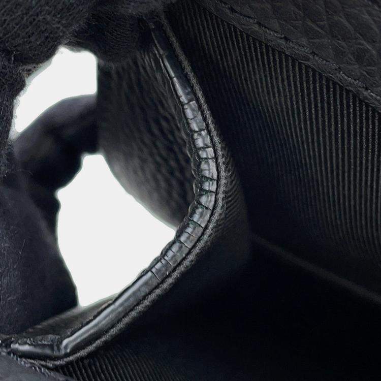 Pre Owned Louis Vuitton Sac Plat Black Monogram Taurillon