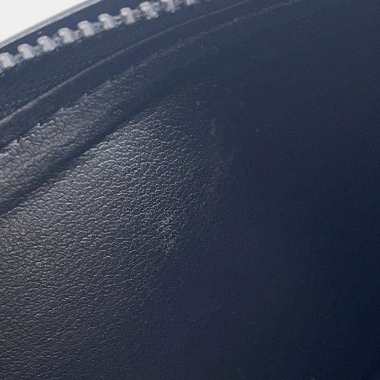 Pre Owned Louis Vuitton Portefeuille Brazza Noir Taurillon Leather/Monogram Pattern