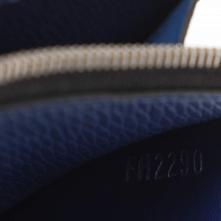 Pre Owned Louis Vuitton Monogram Cobalt Coin Card Holder