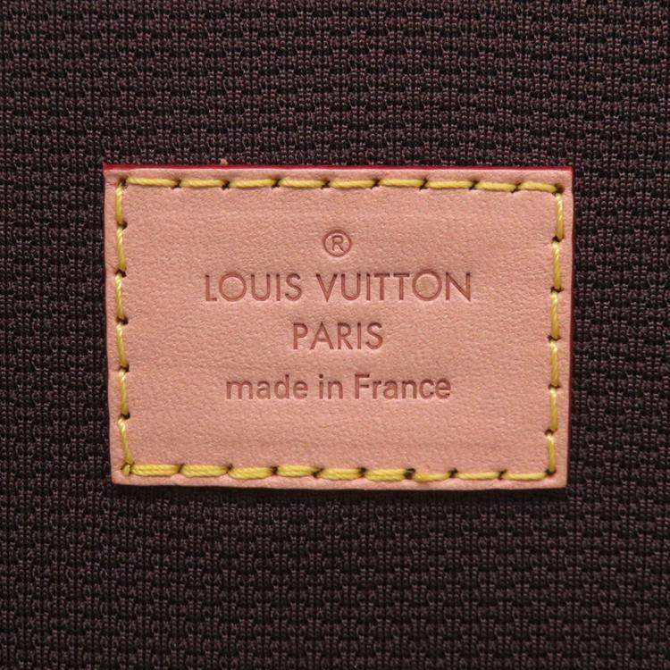 Pre Owned Louis Vuitton Suitcase Rolling Trunk Brown Monogram