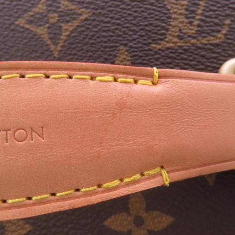 Pre Owned Louis Vuitton Suitcase Rolling Trunk Brown Monogram