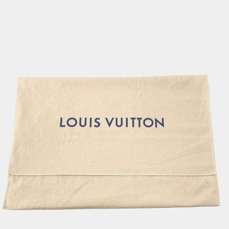 Pre Owned Louis Vuitton Bumbag Nv Orange Lv Aerogram Leather