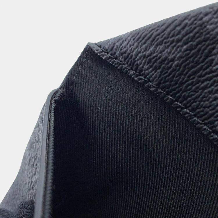 مملوكة مسبقًا Louis Vuitton Envelope/Pouch Noir Monogram Eclipse