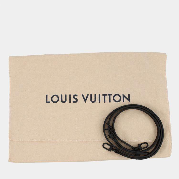 مملوكة مسبقًا Louis Vuitton Envelope/Pouch Noir Monogram Eclipse