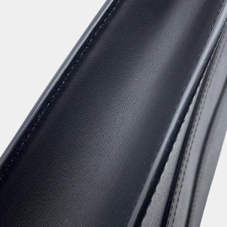 Pre Owned Louis Vuitton Sac Plat Noir Monogram Eclipse