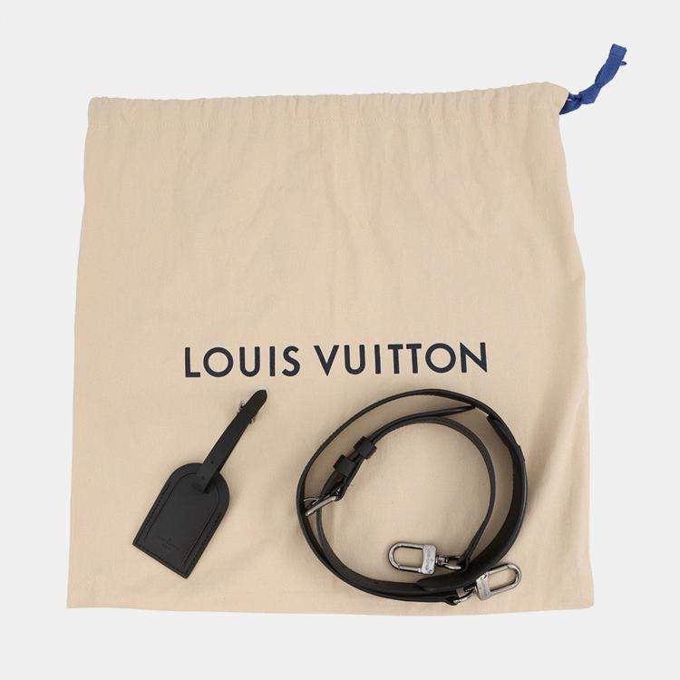 Pre Owned Louis Vuitton Sac Plat Noir Monogram Eclipse