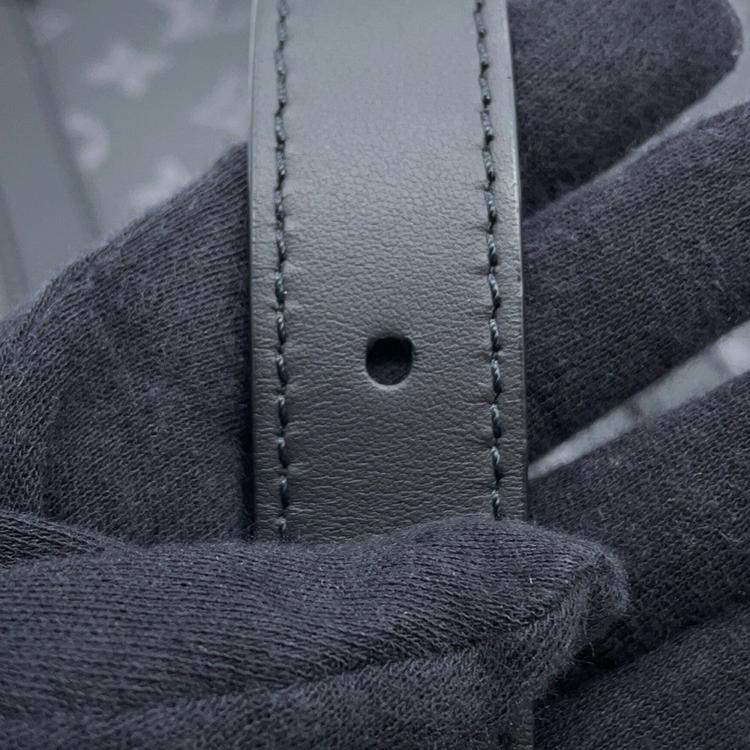 Pre Owned Louis Vuitton Sac Plat Noir Monogram Eclipse