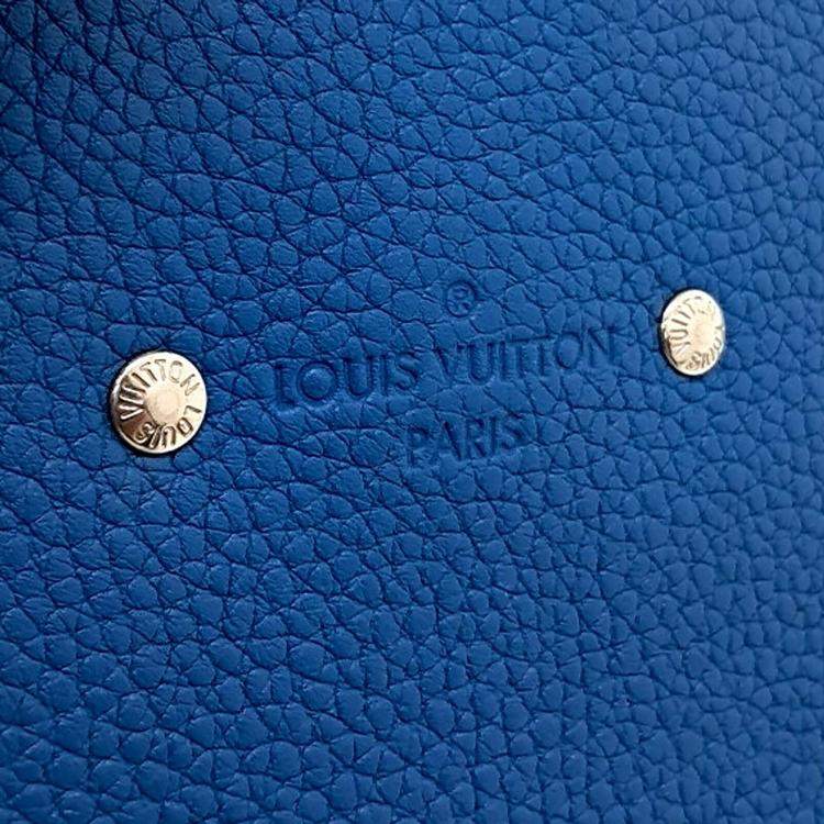 Pre Owned حقيبة مستندات لويس فيتون أرميند جلد أزرق