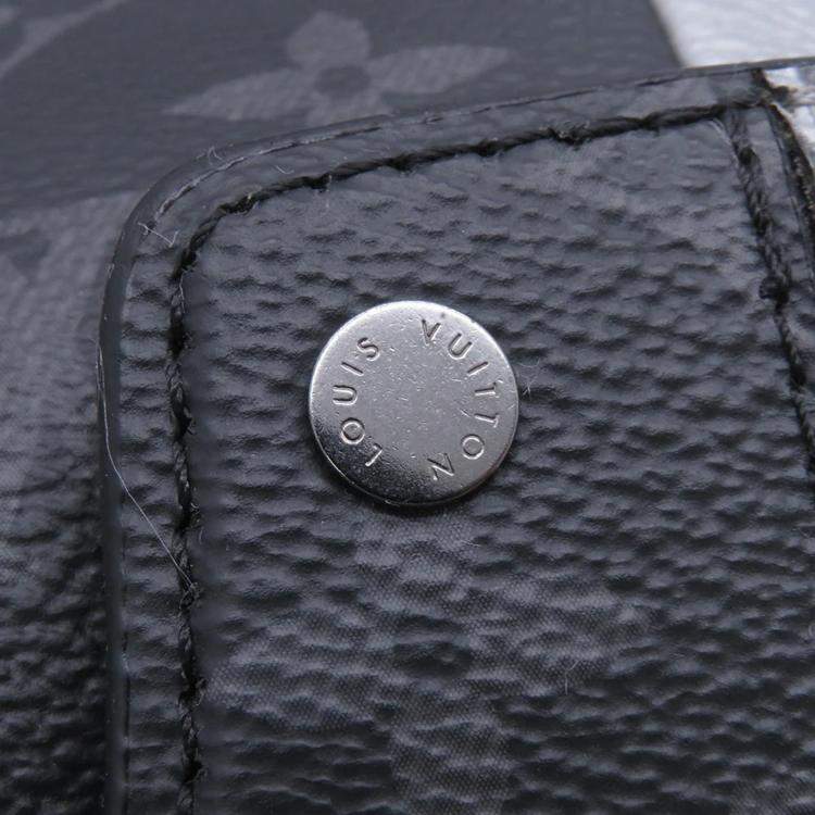 مملوكة مسبقًا Louis Vuitton Tote Noir/Silver Monogram Eclipse Split