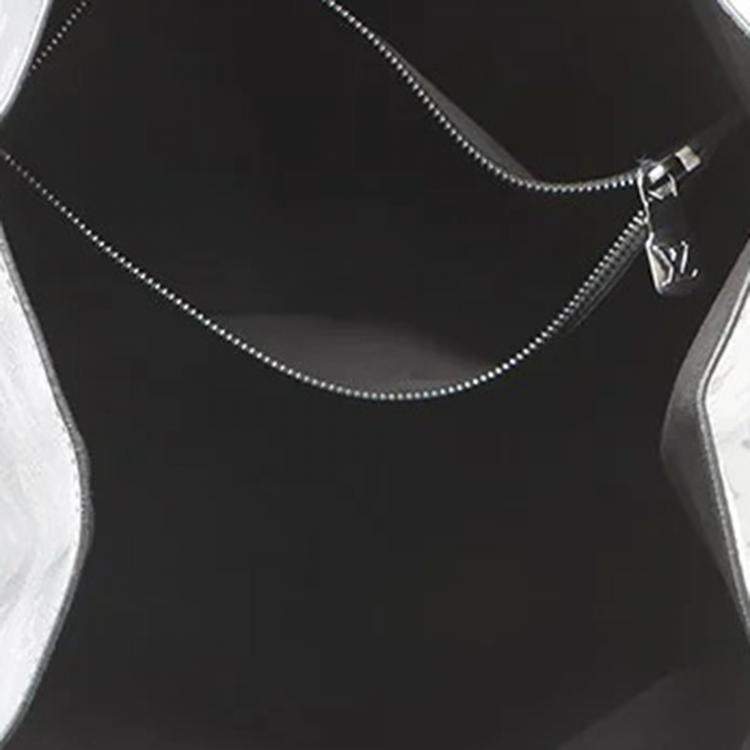 مملوكة مسبقًا Louis Vuitton Tote Noir/Silver Monogram Eclipse Split