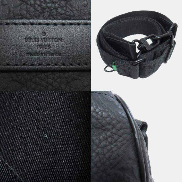 Pre Owned Louis Vuitton Keepall Bandouliere 25 Handbag In Taurillon Leather