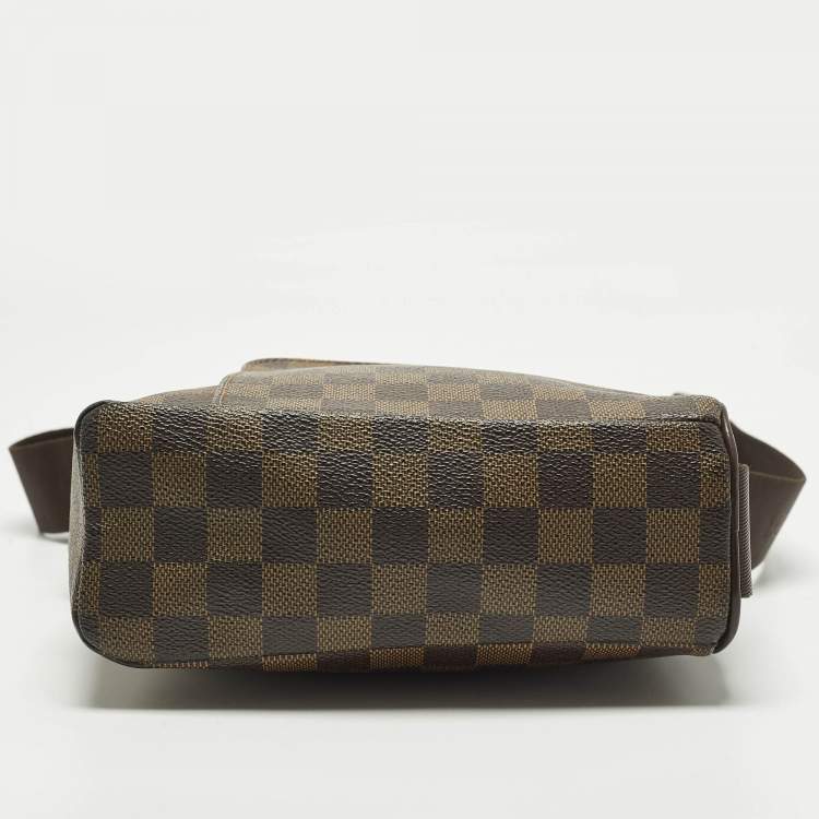 Pre Owned Louis Vuitton Olav PM Damier Ebene Canvas Messenger Bag