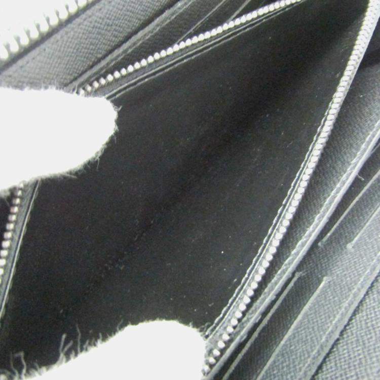 مملوكة مسبقًا Louis Vuitton Monogram Eclipse Zippy XL Monogram Eclipse Long Wallet bi-fold Black