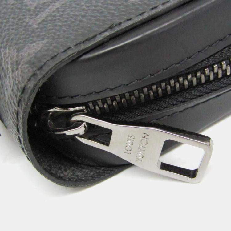 مملوكة مسبقًا Louis Vuitton Monogram Eclipse Zippy XL Monogram Eclipse Long Wallet bi-fold Black