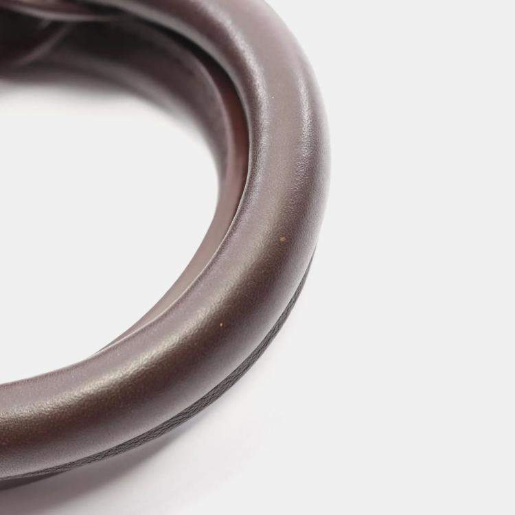 Pre Owned Louis Vuitton Alma Henry Taylor 25 Brown Multicolor Leather Top Handle Bag