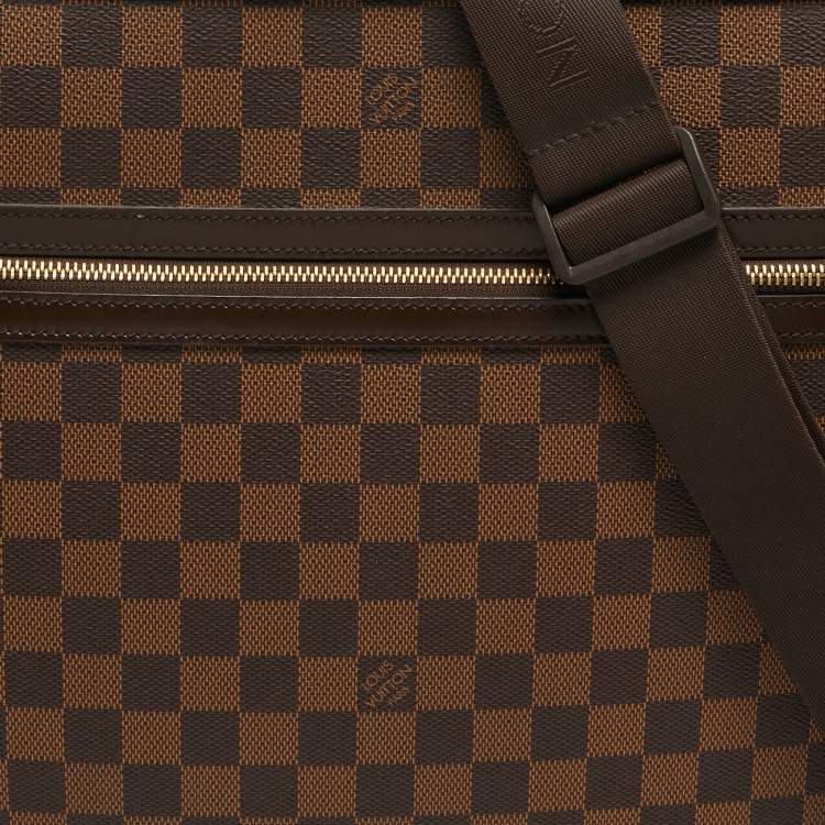 Pre Owned Louis Vuitton Sabana NM Damier Ebene Canvas Document Case Bag