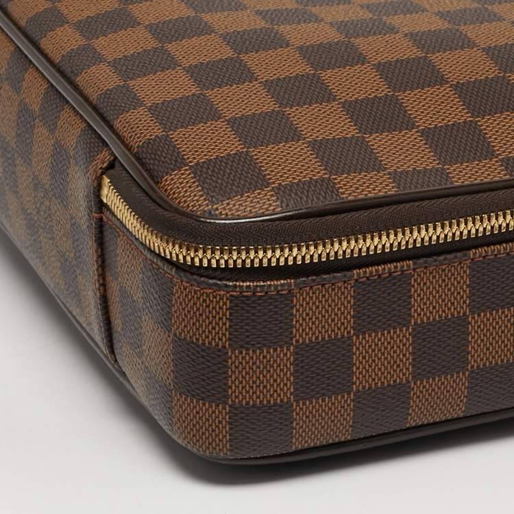 Pre Owned Louis Vuitton Sabana NM Damier Ebene Canvas Document Case Bag