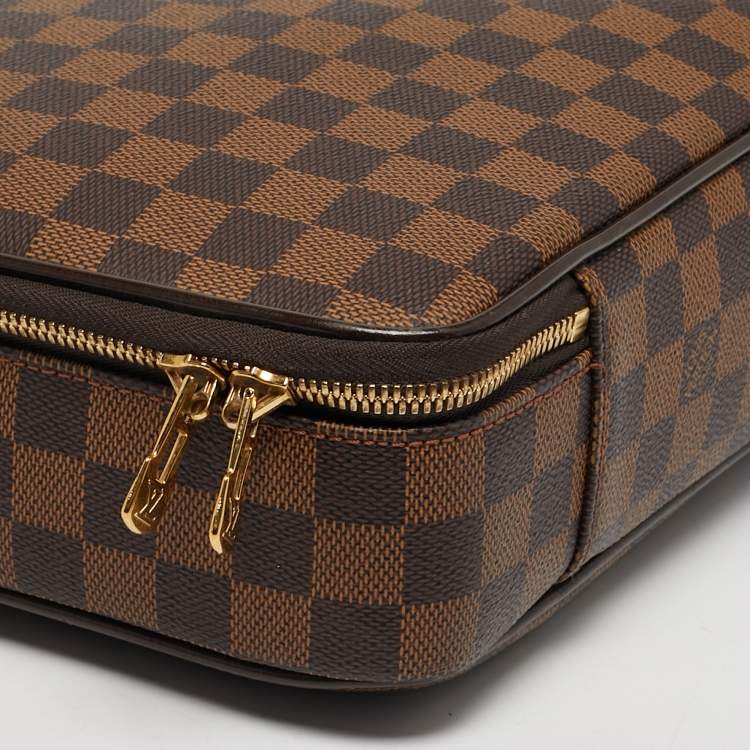Pre Owned Louis Vuitton Sabana NM Damier Ebene Canvas Document Case Bag
