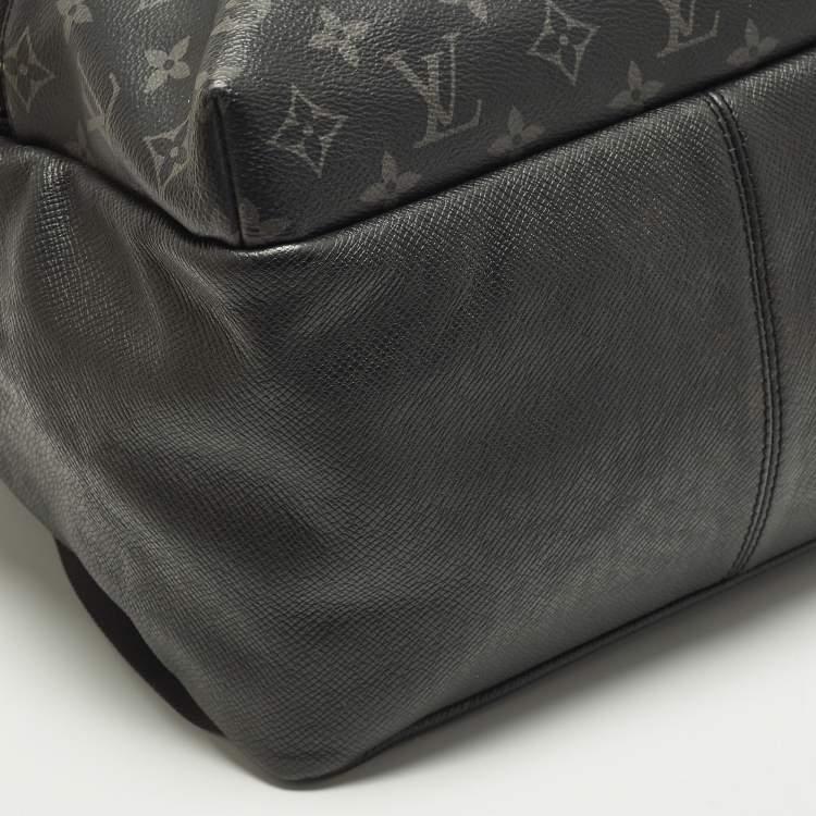 Pre Owned Louis Vuitton Discovery MM Monogram Eclipse Canvas and Taiga Leather Backpack