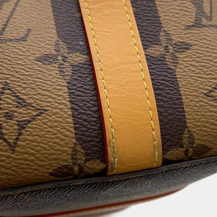 Pre Owned Louis Vuitton Monogram Stripe City Keepall Shoulder Bag