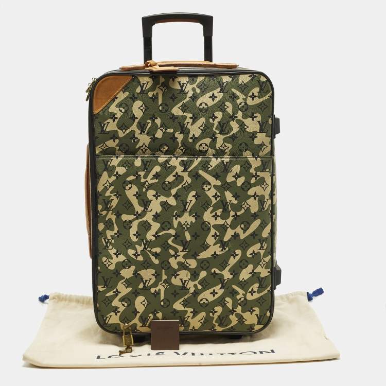 Pre Owned حقيبة سفر لوي فيتون بيغاز 60 قماش مونوغراموفلاج