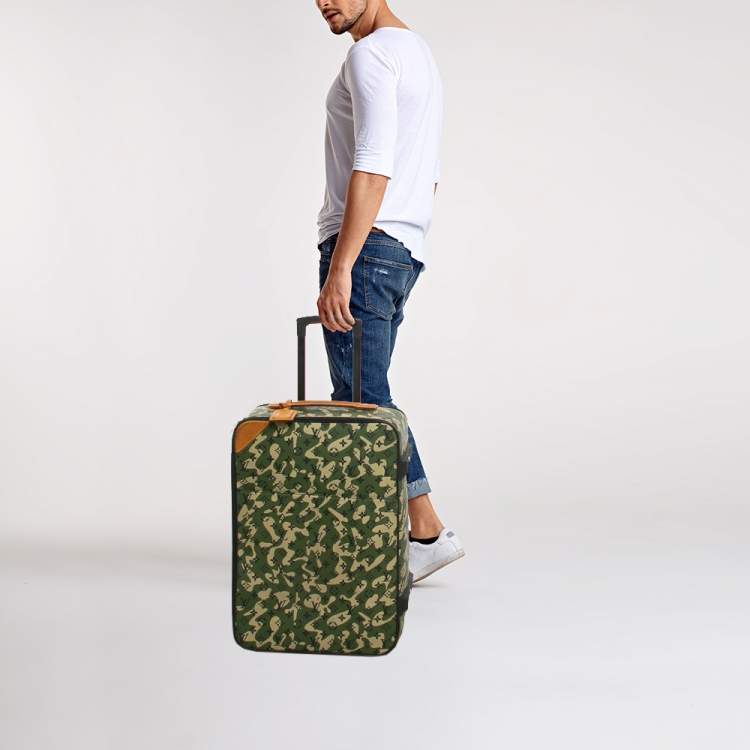 Pre Owned حقيبة سفر لوي فيتون بيغاز 60 قماش مونوغراموفلاج