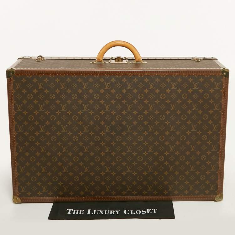  مملوكة مسبقًا Louis Vuitton Alzer 80 Monogram Canvas Suitcase