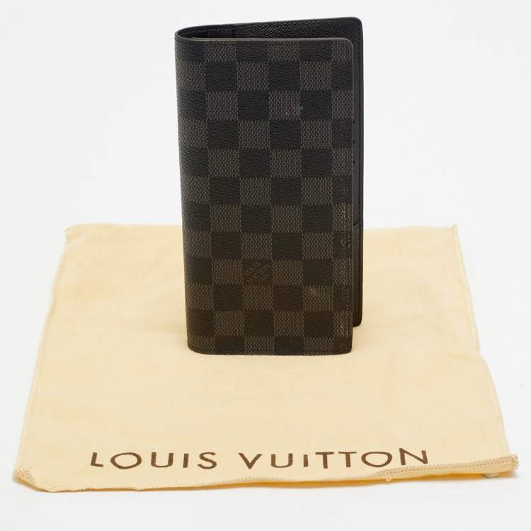 Pre Owned Louis Vuitton Brazza Damier Graphite Canvas Wallet