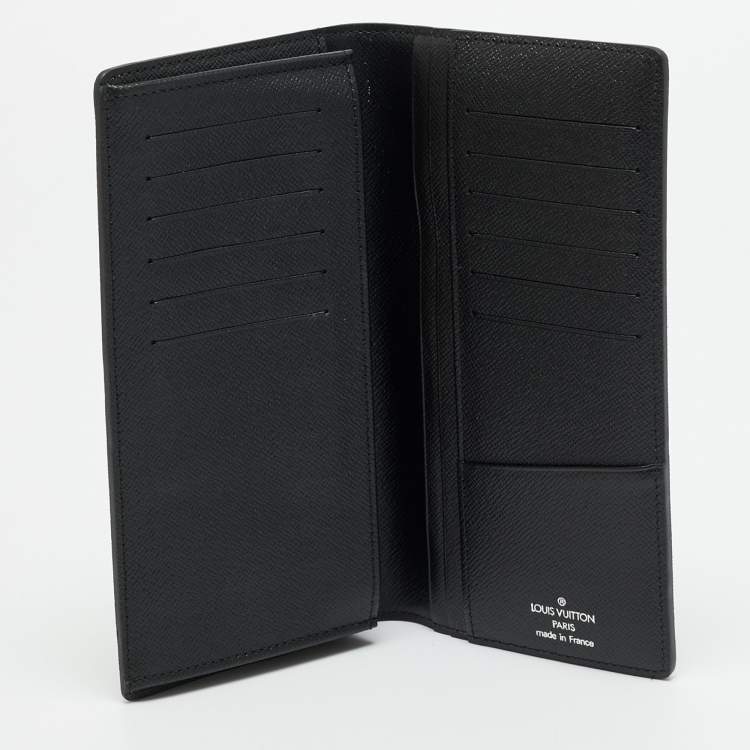 Pre Owned Louis Vuitton Brazza Damier Graphite Canvas Wallet