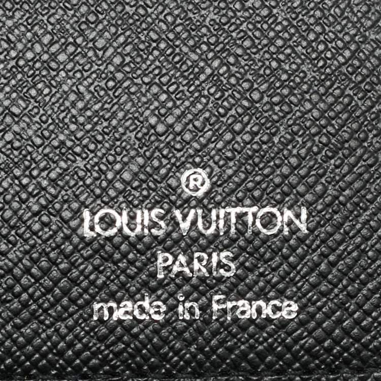 Pre Owned Louis Vuitton Brazza Damier Graphite Canvas Wallet
