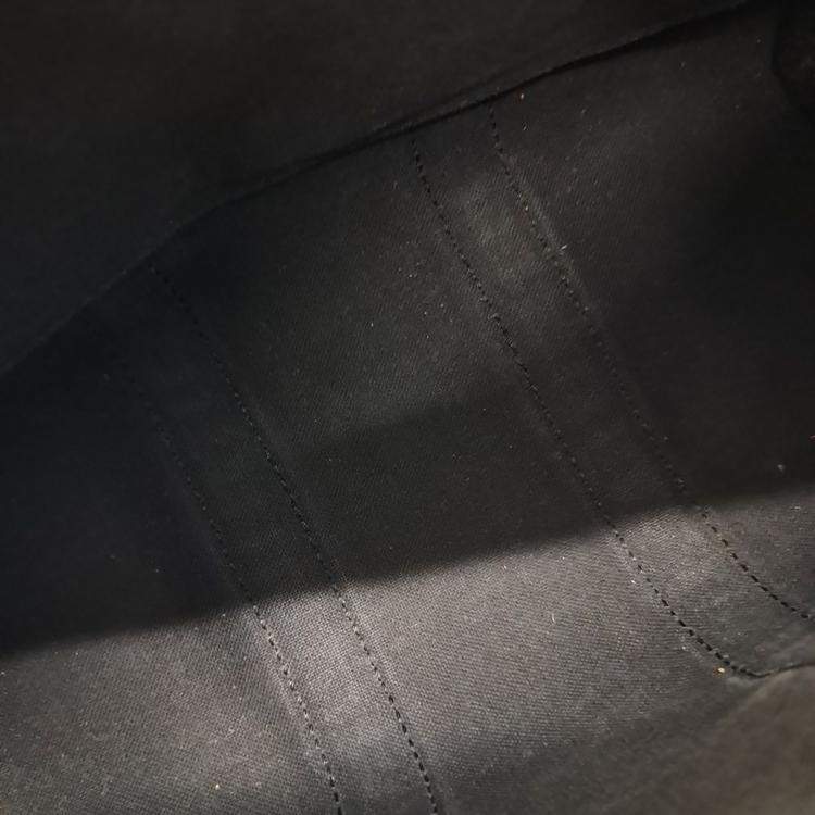 Pre Owned Louis Vuitton Black PVC City Keepall