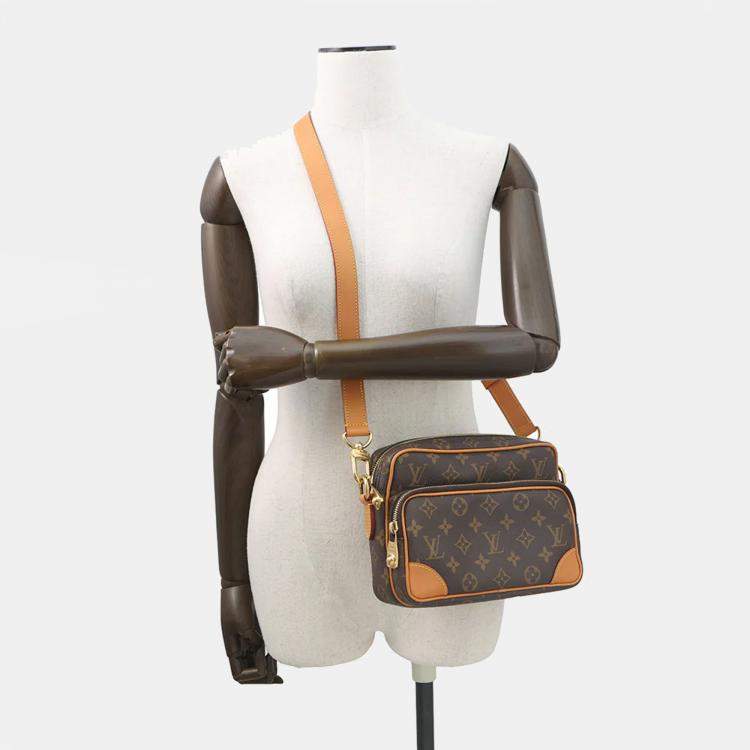 Pre Owned Louis Vuitton Nile Brown Monogram Archive