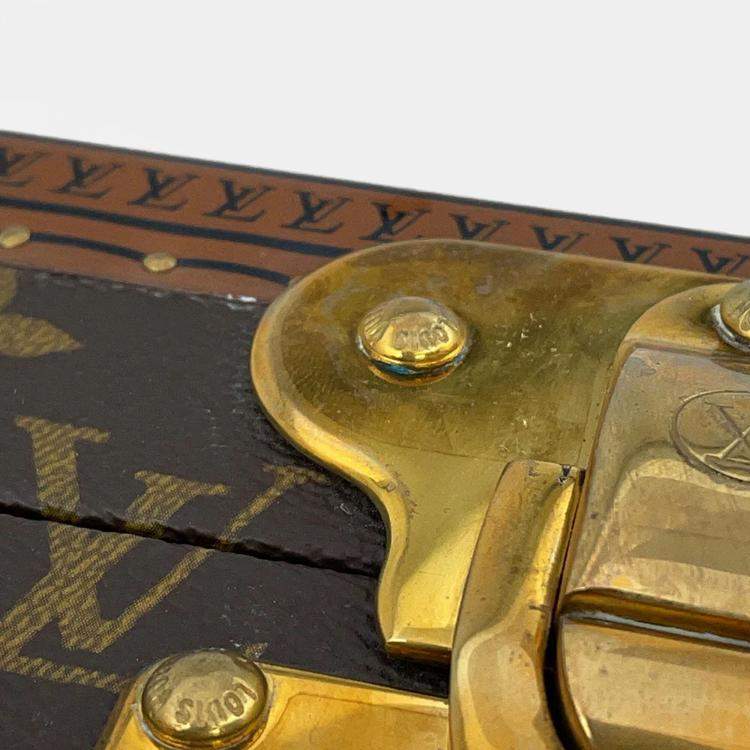 Pre Owned Louis Vuitton Bisten Brown Monogram Size 70